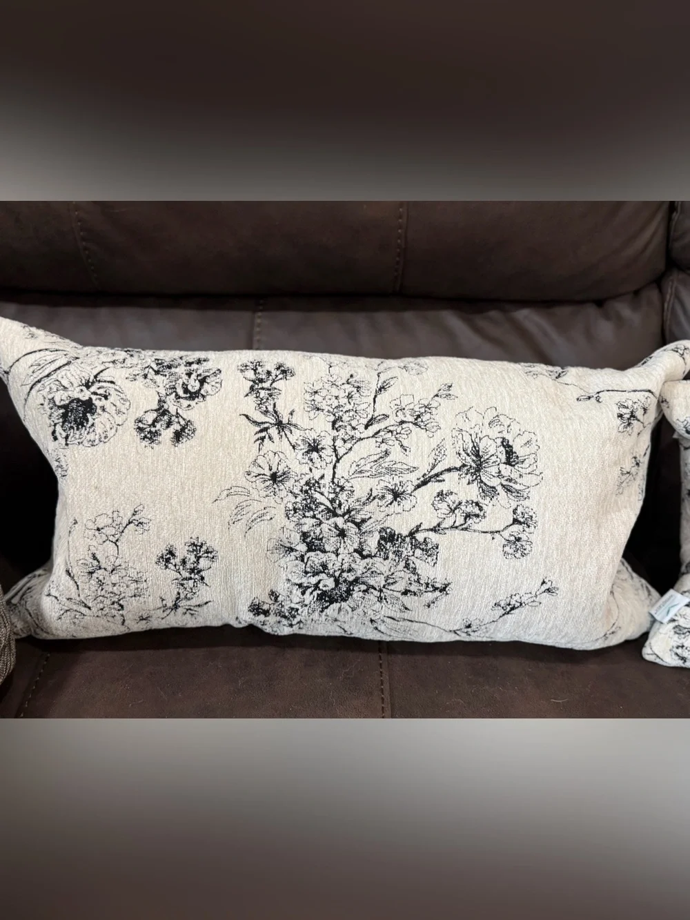 Westex Tapestry Floral Design Accent Pillow Set of 2